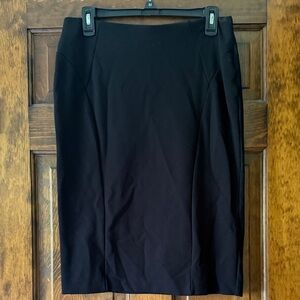 Elegant Black Pencil Skirt